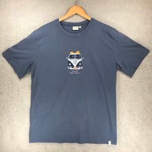Pacific Creations Mens XL Blue Graphic TShirt Exmouth Western Australia Surf Van